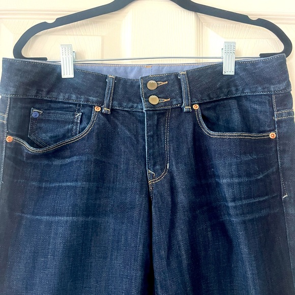 1969 Gap 🌺 Women’s Perfect Boot Jeans dark SZ: 28/6r - Picture 3 of 11